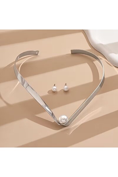 Ayzen Jewelry Set(Silver Color)