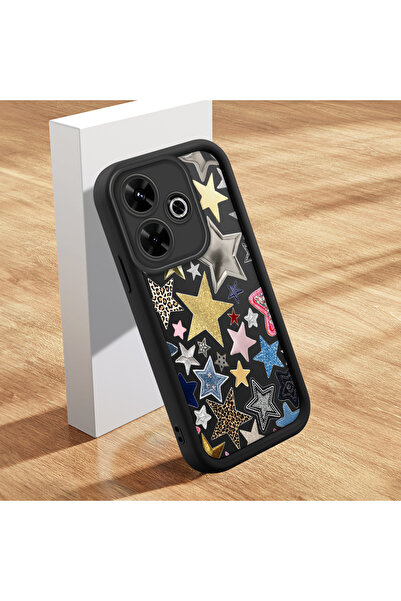 Hontinga حافظة هاتف Xiaomi Redmi 13X المتوافقة مع Beautiful Stars مصنوعة من ا...