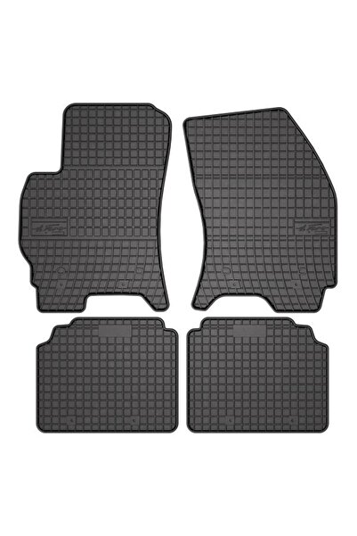 Mammoth Set 4 covorase auto cauciuc BASIC, Fata/Spate, negru, potrivit FORD M...