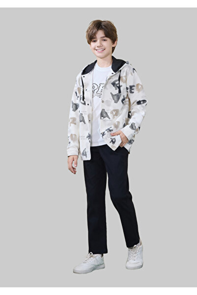 CREATED 4 YOU Boys' suit in an attractive white color with black pants