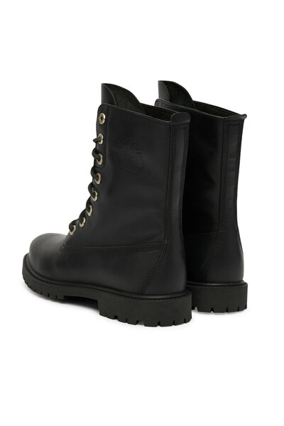 Timberland Women's Black Premium 8 Inch Lace Boots