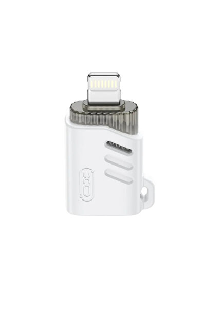 Xo NB256A OTG Adapter, USB-A to Lightning, 480 Mbps, White