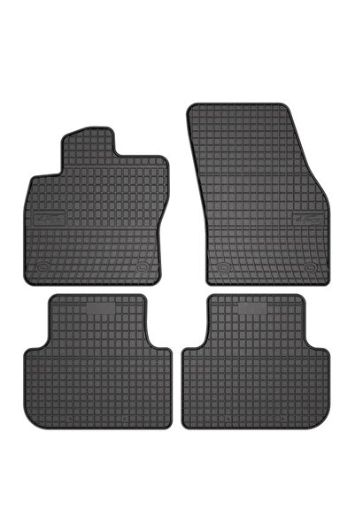 Mammoth Set 4 covorase auto cauciuc BASIC, Fata/Spate, negru, potrivit VW TIG...