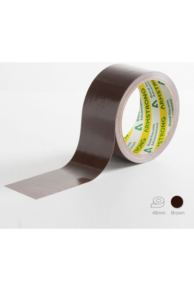 Armstrong Brown adhesive mesh fabric tape, 48mm x 25 yards