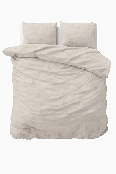 OEM Sleeptime Classy Dallan Sand Duvet Cover 140x200/220 cm – Soft and anti-allergic + pillowcase