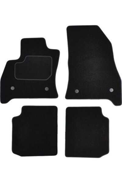 Mammoth Set covorase 4 buc, fata/spate, velur negru, potrivit FIAT 500L 09.12...