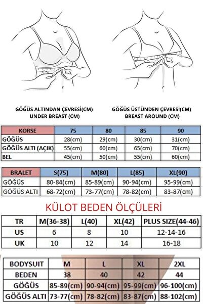 Özlem & Donex Dantelli Bralet Takım 8021