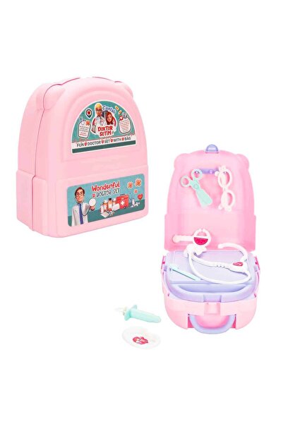 OEM Sırt Çantalı Doktor Seti - Pembe