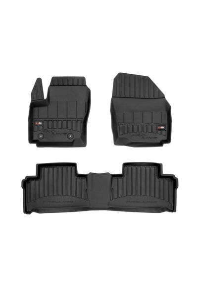 Mammoth Covorase Auto FROGUM TPE, 3 buc proLine 3D, negru, potrivit FORD S-MA...