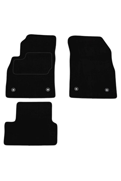 Mammoth Set covorase 4 buc, fata/spate, velur negru, potrivit CHEVROLET CRUZE...