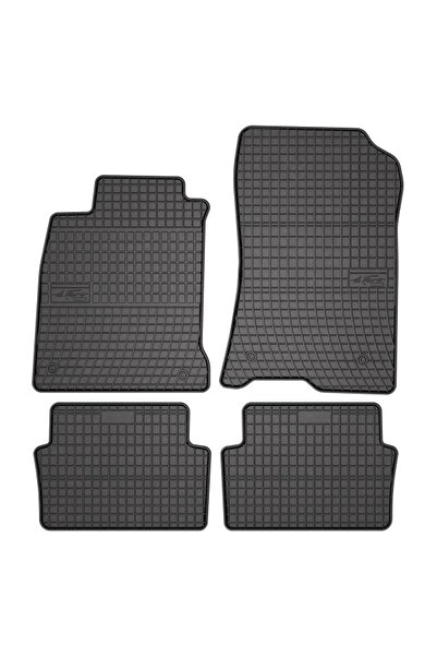 Mammoth Set 4 covorase auto cauciuc BASIC, Fata/Spate, negru, potrivit RENAULT LAGUNA III 10.07-12.15, Break