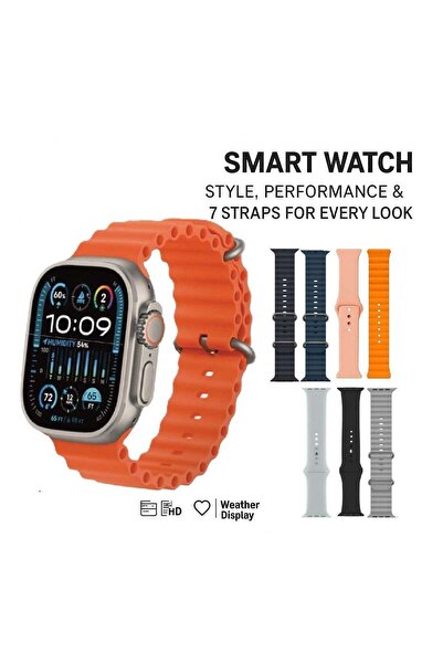 Micro Speed ساعة ذكية HW-67 بشاشة AMOLED فائقة الوضوح مع متتبع اللياقة البدني...