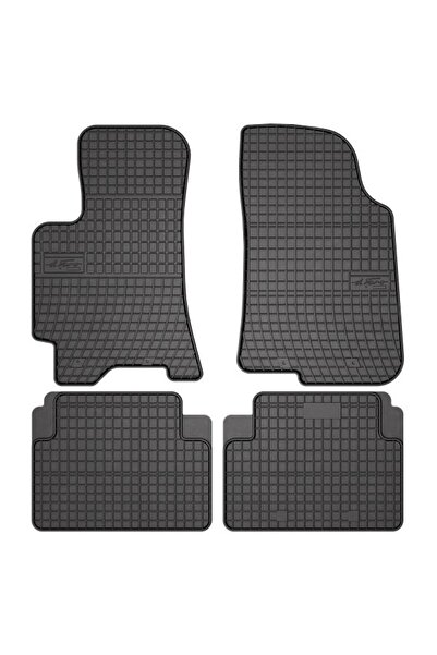 Mammoth Set 4 covorase auto cauciuc BASIC, Fata/Spate, negru, potrivit DAEWOO...