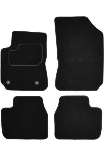 Mammoth Set covorase 4 buc, fata/spate, velur negru, potrivit CITROEN C4 CACT...