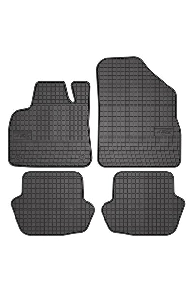 Mammoth Set 4 covorase auto cauciuc BASIC, Fata/Spate, negru, potrivit CITROE...