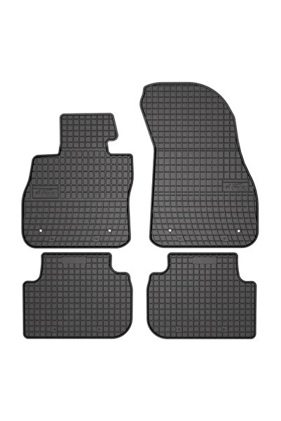 Mammoth Set 4 covorase auto cauciuc BASIC, Fata/Spate, negru, potrivit BMW 1 ...
