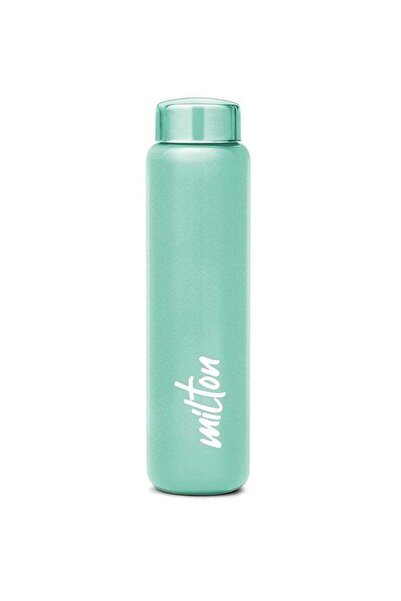 Milton Stainless Steel Water Bottle, Single-Walled, Leak-Proof, 950 ml - Aqua