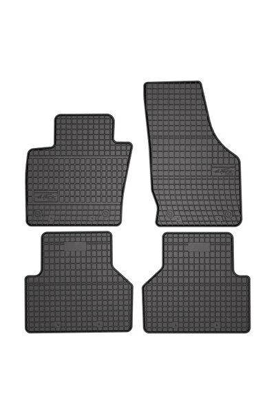Mammoth Set 4 covorase auto cauciuc BASIC, Fata/Spate, negru, potrivit AUDI Q...