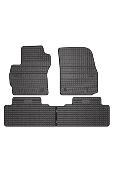 Mammoth Set 4 covorase auto cauciuc BASIC, Fata/Spate, negru, potrivit MAZDA ...