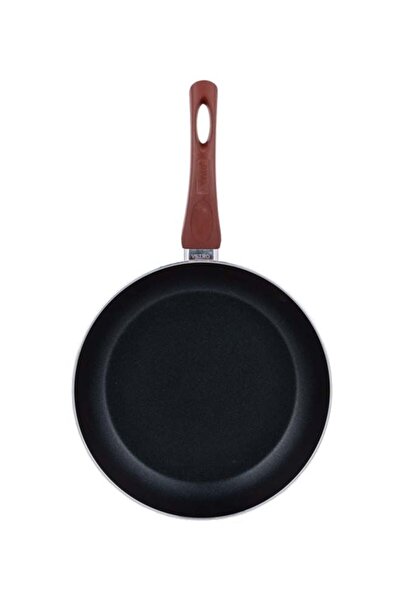 Generic Alsaif Vetro Fry Pan Non Stick 26Cm Black/Red K79704/1/26