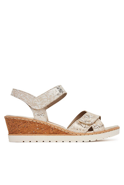 Remonte women's sandals gold R6252-91