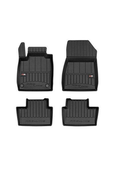 Mammoth Set covorase auto TPE 4 buc proLine 3D, negru, potrivit NISSAN JUKE 0...