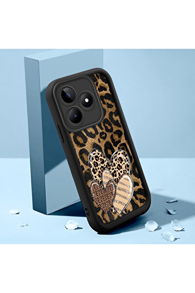 Hontinga حافظة هاتف من السيليكون الناعم المضاد للسقوط متوافقة مع هاتف Realme ...