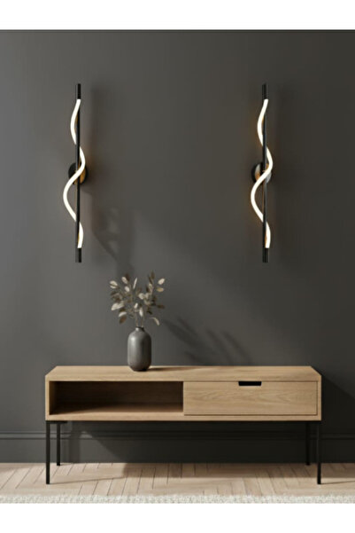 ACROLITE Hortum Dekoratif Modern Duvar Aplik Tekli Otel Salon Yatak Odası 60cm 3000K (günışığı)