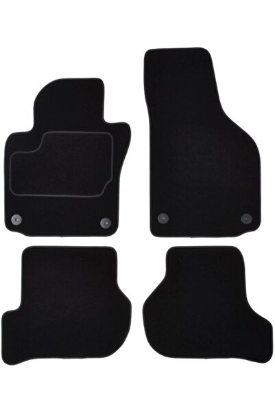 Mammoth Set covorase 4 buc, fata/spate, velur negru, potrivit VW GOLF V 10.03-07.09, Sedan