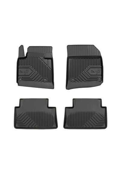 Mammoth Set covorase auto TPE 4 buc No. 77, Fata/Spate, negru, potrivit CITRO...