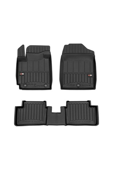 Mammoth Covorase Auto FROGUM TPE, 3 buc proLine 3D, negru, potrivit KIA PICAN...