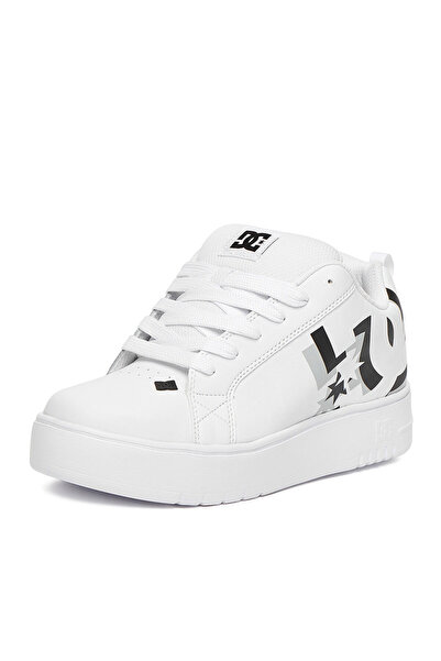 DC Shoes adidași femei albi