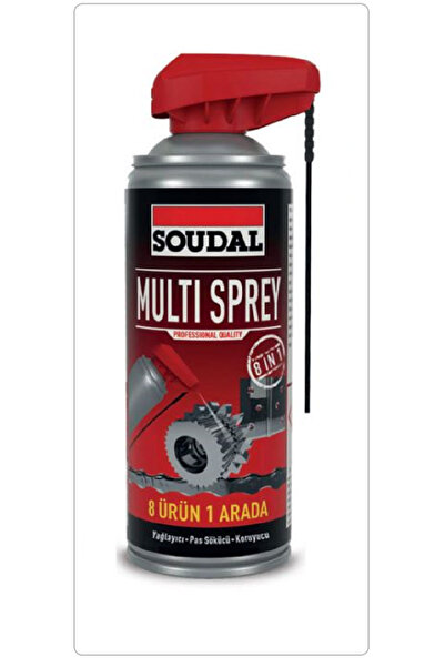 Soudal PAS SÖKÜCÜ,YAĞLAYICI,KORUYUCU MULTİ SPREY 400 ML (KOBRA BAŞLIKLI)