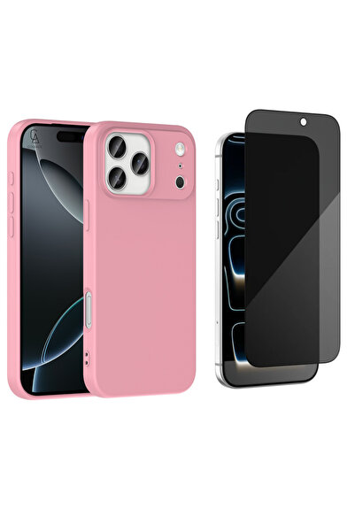 Coolacs Apple iPhone 17 Pro Max Compatible Velvet Launch Case and Ghost Full-...