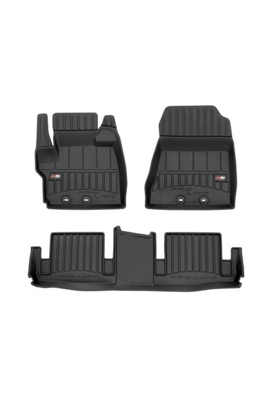 Mammoth Covorase Auto FROGUM TPE, 3 buc proLine 3D, negru, potrivit TOYOTA IQ...