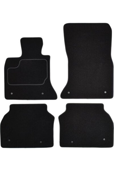 Mammoth Set covorase 4 buc, fata/spate, velur negru, potrivit BMW 5 GRAN TURI...