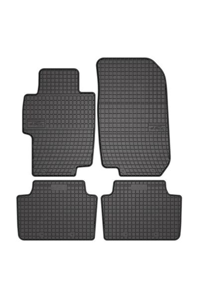 Mammoth Set 4 covorase auto cauciuc BASIC, Fata/Spate, negru, potrivit HONDA ...