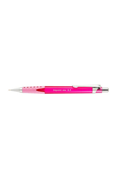 Bigpoint Star Versatil Pen, 0.3 Mm, Metal Tip, Pink