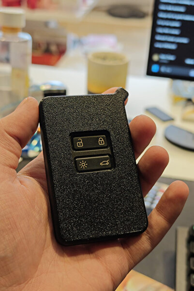 Woop Media Renault Duster 2025 Uyumlu Anahtarlık Kılıfı – TPU Yumuşak Silikon...