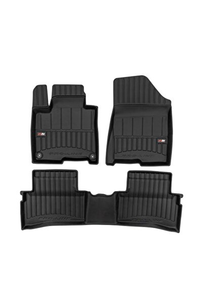 Mammoth Set covorase auto TPE 4 buc proLine 3D, Fata/Spate, negru, potrivit K...