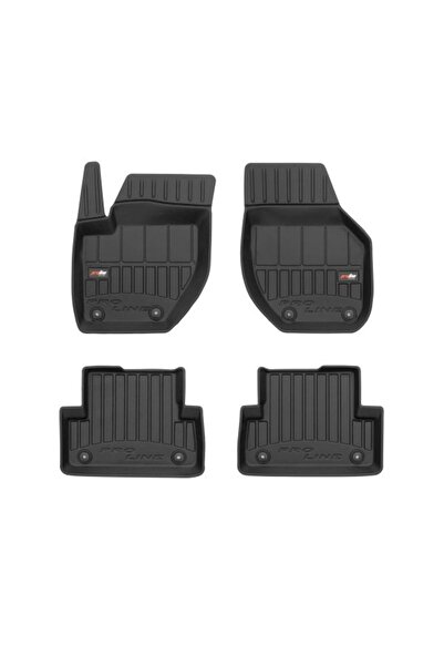 Mammoth Set covorase auto TPE 4 buc proLine 3D, Fata/Spate, negru, potrivit V...