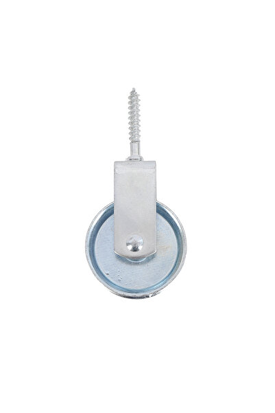 Lawazim Screw Iron Pulley 50mm - Integrated Screw Pulley for Curtains Plants Lines
