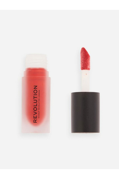 Revolution أحمر شفاه سائل مات بومب - أحمر فاقع