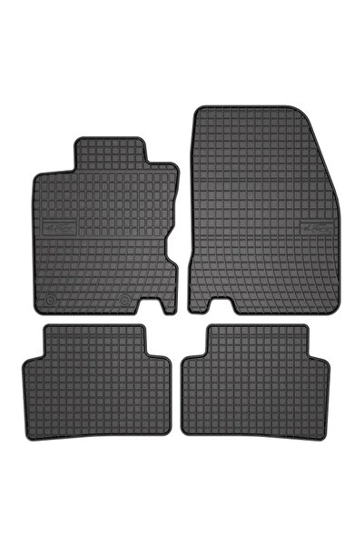 Mammoth Set 4 covorase auto cauciuc BASIC, Fata/Spate, negru, potrivit RENAUL...