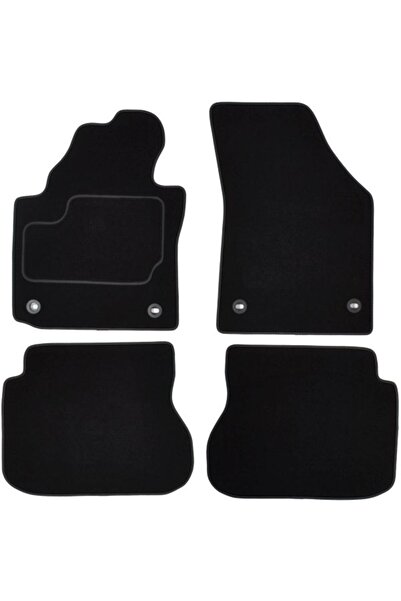 Mammoth Set covorase auto velur, negru potrivit VW CADDY III, CADDY III/MINIV...