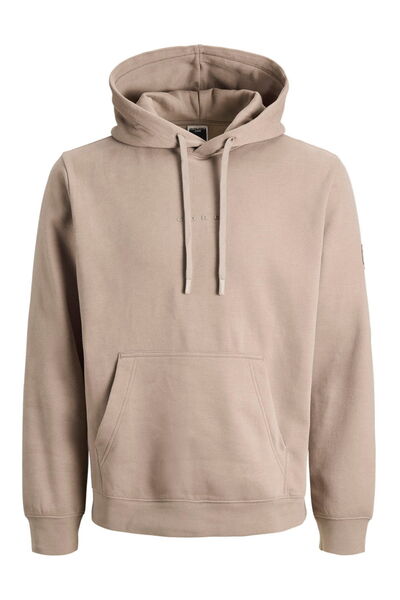 Jack & Jones Men's Minimal Printed Hooded Sweatshirt - Point
