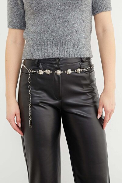 Fulla Moda Sun Detailed Chain Belt