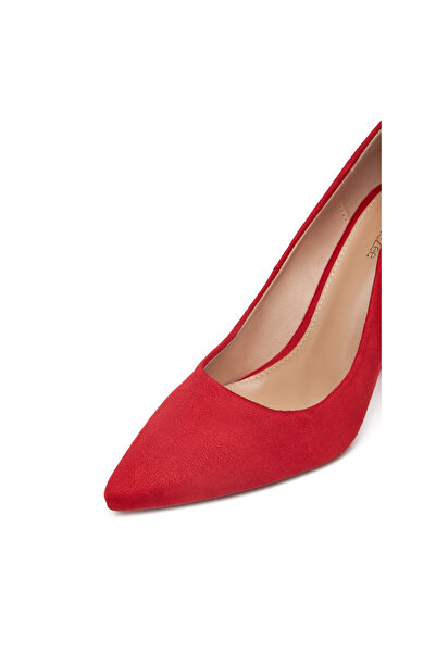 DeeZee pantofi cu toc damă roșii F-DY-9855-1