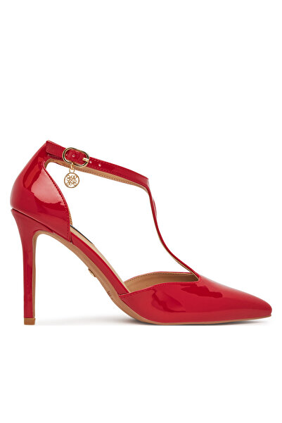 Nine West red high heels for women