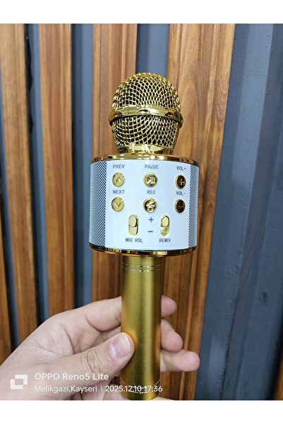 inovasyon Bluetooth lu Karaoke mikrofon USB flaş hafıza kartı FM radyo